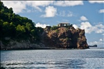 Empty Building on Cliffs at the Western Tip of Carriacou